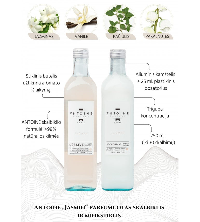 ANTOINE Minkštiklis „Jasmin“ 750 ml