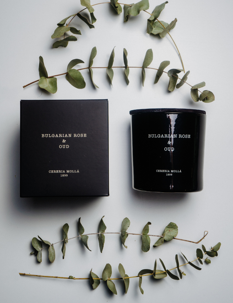 CERERIA MOLLA žvakė „Bulgarian rose & oud“, 230 g.