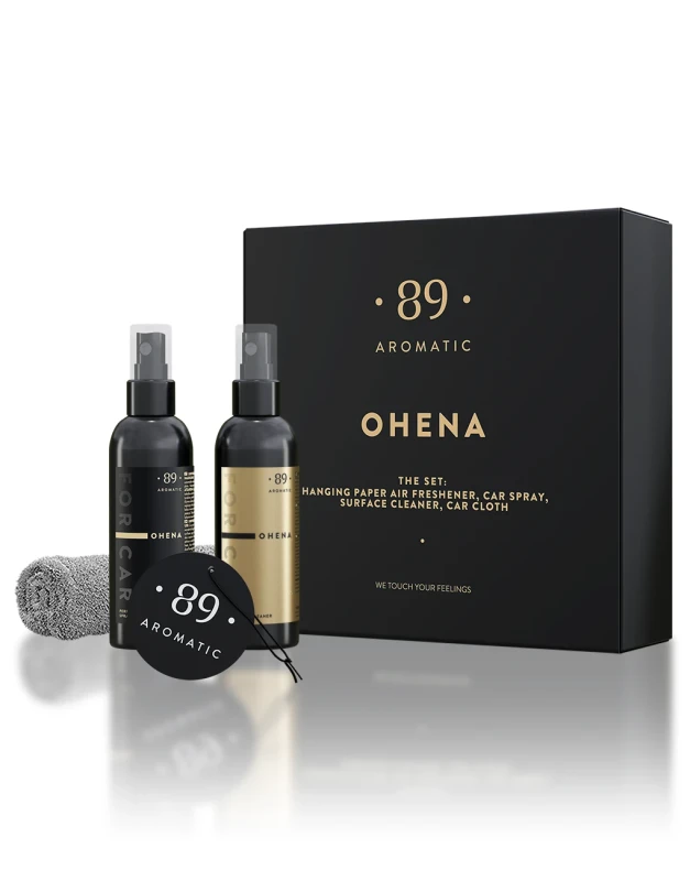 89 aromatic automobilių priežiūros rinkinys