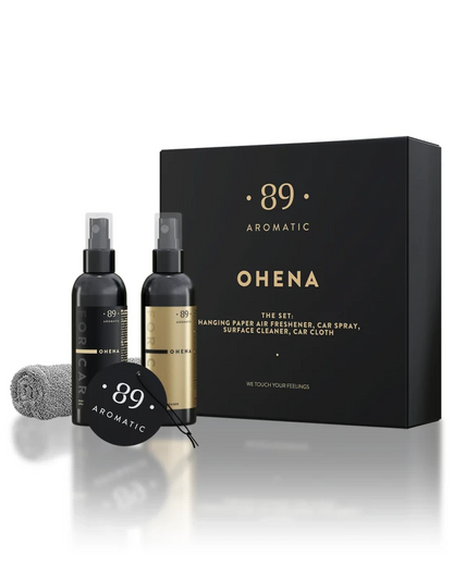 89 aromatic automobilių priežiūros rinkinys
