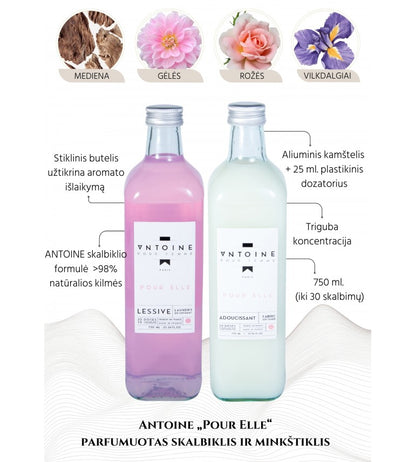 ANTOINE Minkštiklis „Pour Elle“ 750 ml.