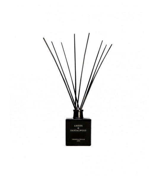 CERERIA MOLLA namų kvapas su lazdelėmis „Amber & Sandalwood“ 100 ml.