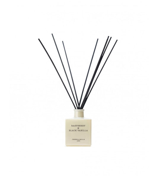 CERERIA MOLLA namų kvapas su lazdelėmis „Raspberry & Black Vanilla“ 100 ml.