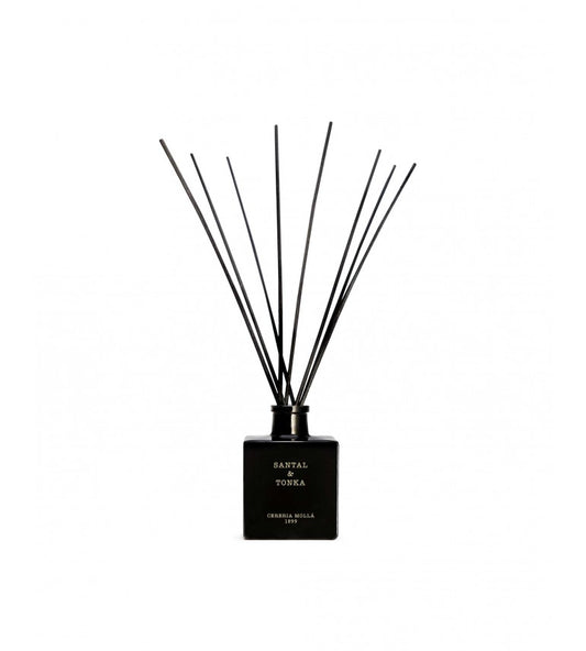 CERERIA MOLLA namų kvapas su lazdelėmis „Santal & Tonka“ 100 ml.