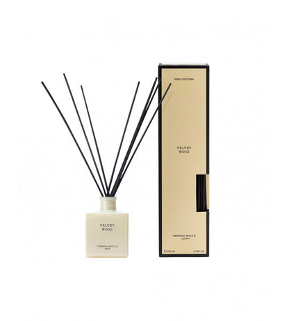 CERERIA MOLLA namų kvapas su lazdelėmis „Velvet wood“ 100 ml.