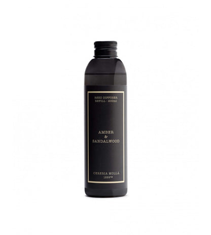 CERERIA MOLLA namų kvapo papildymas „Amber & Sandalwood“ 200 ml.
