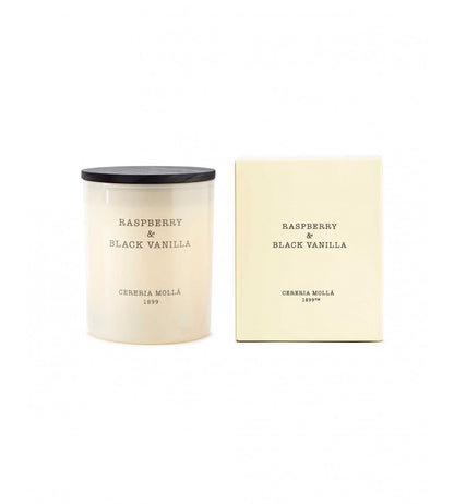 CERERIA MOLLA žvakė „Raspberry & Black Vanilla“, 230 g.