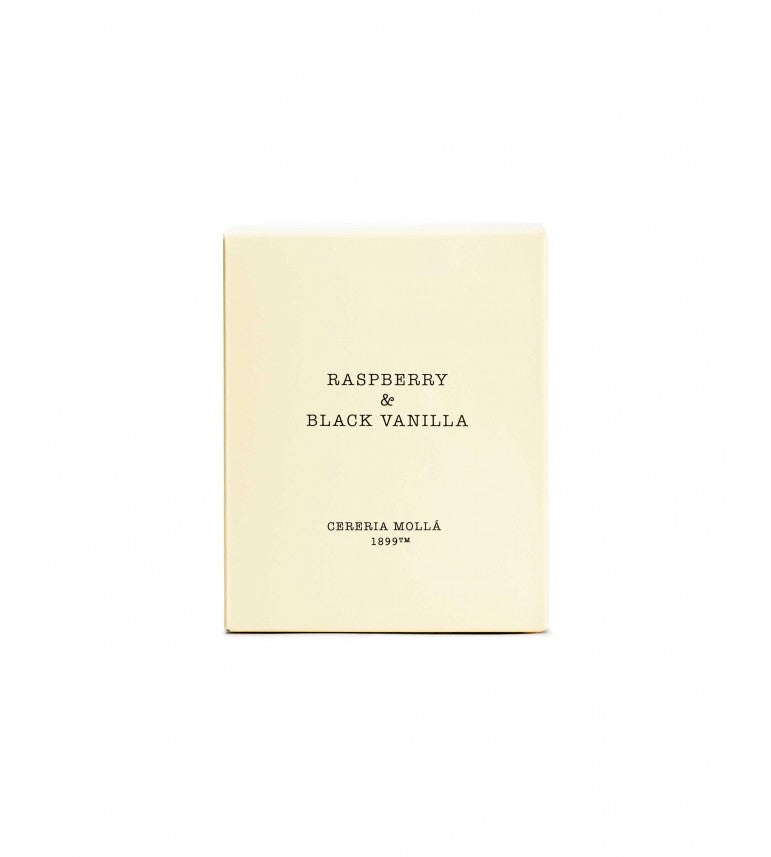 CERERIA MOLLA žvakė „Raspberry & Black Vanilla“, 230 g.