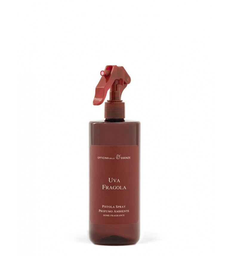 OFFICINA DELLE ESSENZE rinkinys „Uva Fragola“ ( namų kvapas su lazd. 250 ml. + puršk. 100 ml.)