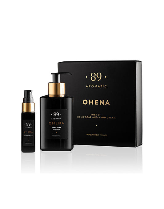 89 aromatic rinkinys: rankų muilas ir rankų kremas